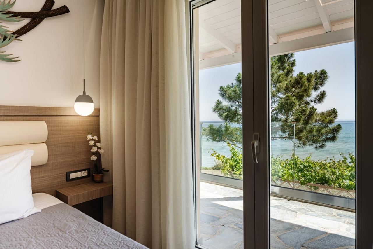 Addimare Sea View Villa, And Events Venue Alykés Eksteriør bilde