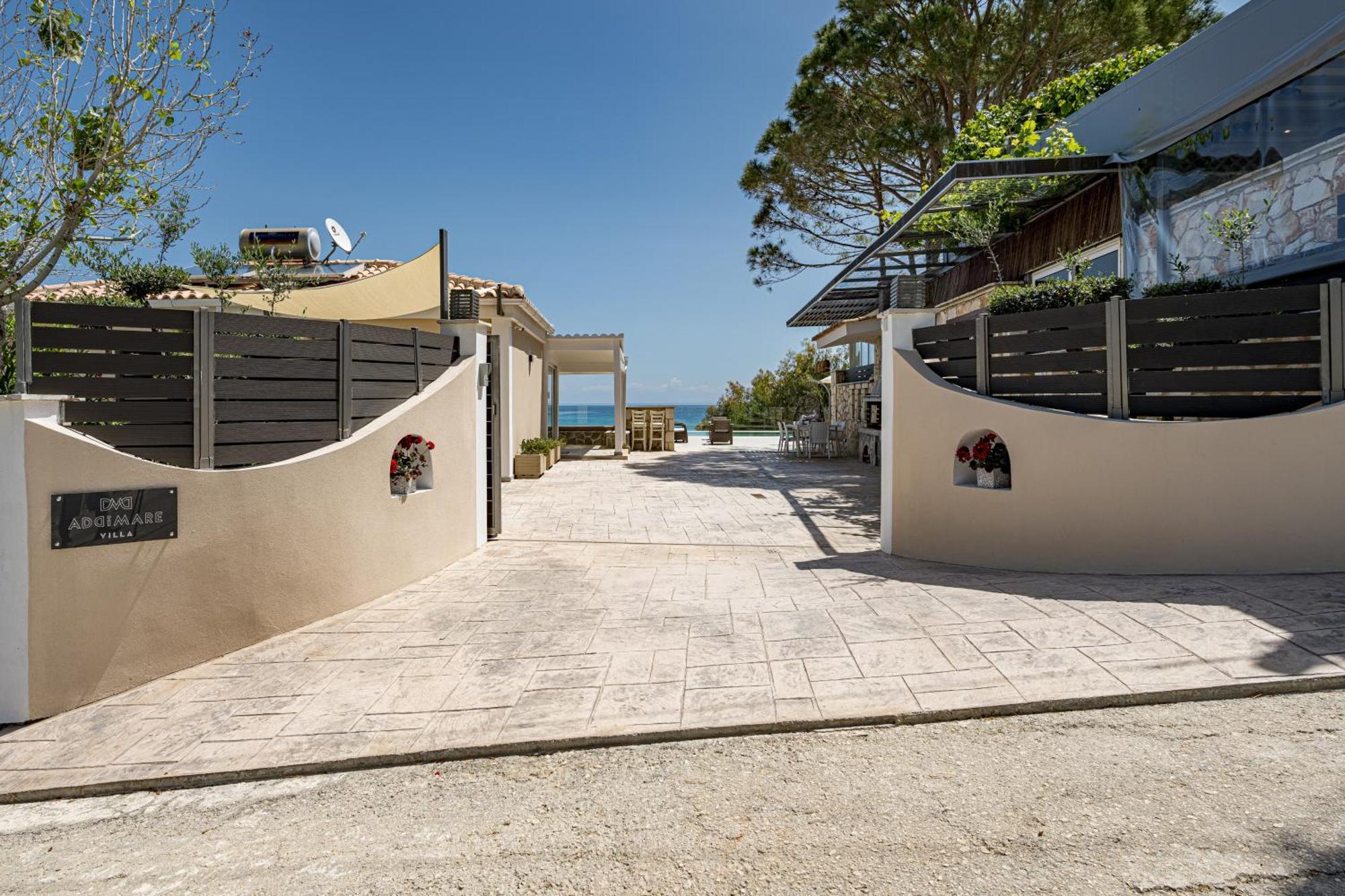 Addimare Sea View Villa, And Events Venue Alykés Eksteriør bilde